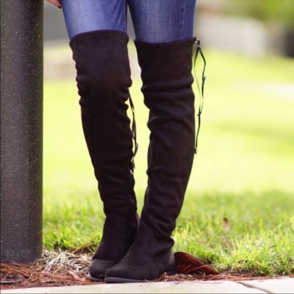 Thigh high boots